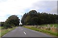 NJ7605 : Heading west on B9119 towards South Monecht Croft by Stanley Howe