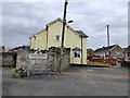 An old stone wall and modern development, Carew Avenue