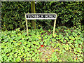 Tunbeck Road sign