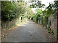 A footpath off Lyndhurst Road, Plymouth