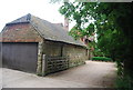 Stone built garage