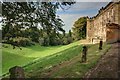 Dried up Moat, Skelton Castle