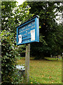 TM2291 : St.Mary's Church Notice Board by Geographer