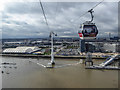 TQ3979 : Cable Car and Pylons, London by Christine Matthews