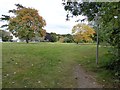 Open space at the north of Central Park, Plymouth