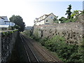 The railway seen from Parson Street bridge