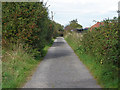 Access road to Liddington Hall