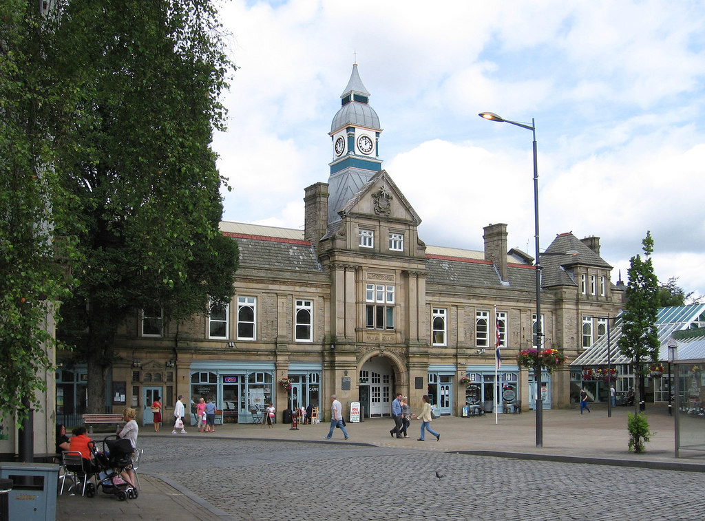 Darwen - Market Hall and Parliament... © Dave Bevis :: Geograph Britain ...