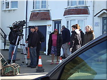 NZ7818 : Filming of the CBeebies series Old Jack's Boat, Staithes Harbour by JThomas
