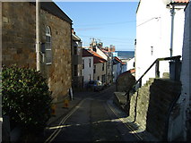 NZ7818 : Narrow street, Staithes by JThomas