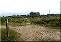 Bridleways cross on Yately Common