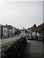Hungerford High Street from the canal Bridge