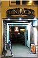 The entrance to the Golden Cross