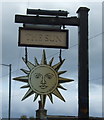 Sign for the Sun pub, Flockton