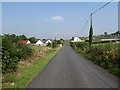 H8619 : View north to the Tullyraghan Cross Roads by Eric Jones
