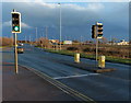 SP5599 : Traffic lights along Leicester Lane by Mat Fascione