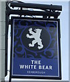 Sign for The White Bear pub, Kexbrough