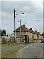 Bus shelter on the edge of Montacute village