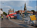 Construction on the new Jubilee Square