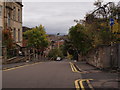 Looking down Scott Street