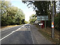 TL7554 : A143 Bury Road, Wickham Street by Geographer