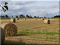 Round bales, Upper Newbigging