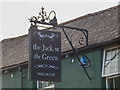 SY0195 : Inn Sign, Jack in the Green Public House, Rockbeare, Devon by Christine Matthews