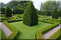 SJ9682 : Gardens at Lyme Park by Philip Halling
