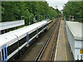 Up train in Plumstead station