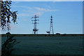 Pylons near Bassingthorpe Farm