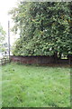 Remains of outbuilding in field at Firby Grange Farm