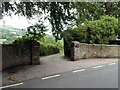 Entrance to West Llanwysg near Crickhowell