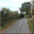 Church Lane liable to flooding, Aston