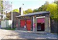 Honley Station Entrance