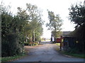 TL3574 : Entrance to Heath Farm, Bluntisham, Hunts by Michael Behrend