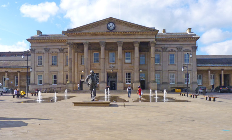 Huddersfield Train Station © Mike Smith Geograph Britain And Ireland