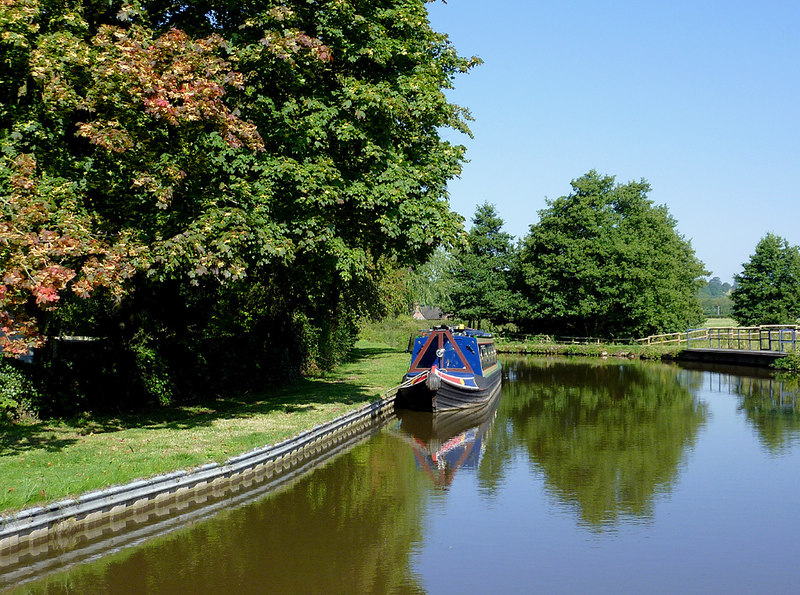 Trent and Mersey Canal at Weston,... © Roger D Kidd :: Geograph Britain ...