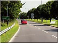 A452 Europa Way towards Leamington Spa