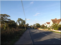 TL8647 : A1092 High Street, Long Melford by Geographer