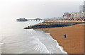 TQ3103 : Brighton: seafront to West Pier, 1997 by Ben Brooksbank
