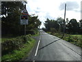 Approaching the level crossing on Wyke Lane