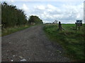 Farm track off Bescar Lane