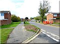 Looking west on Rowan Road