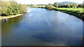 The River Wye downstream of the Whitney-on-Wye tollbridge