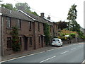 Row of houses in Tretower