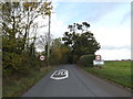 TM1361 : Entering Mickfield on Debenham Road by Geographer