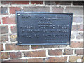 Old sign on the Crane bridge, Richmond Road