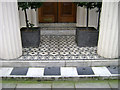 TQ2781 : Tiled steps, 47 Gloucester Square, Paddington by Robin Stott