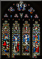 TQ9741 : East Window, St Mary's church, Great Chart by Julian P Guffogg