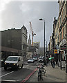 Pentonville Road at ten to four